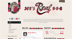 Desktop Screenshot of joesrealbbq.com